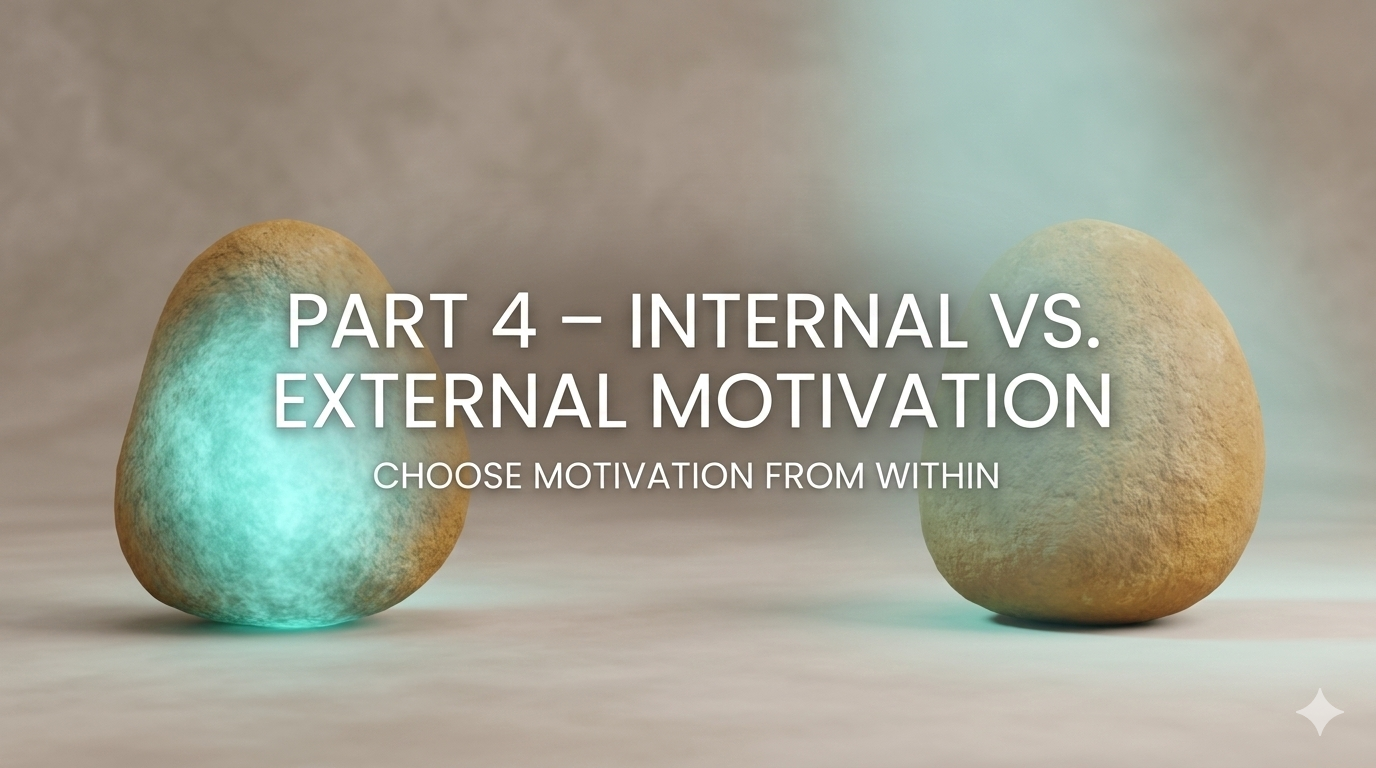 Part 4: Internal vs. External Motivation