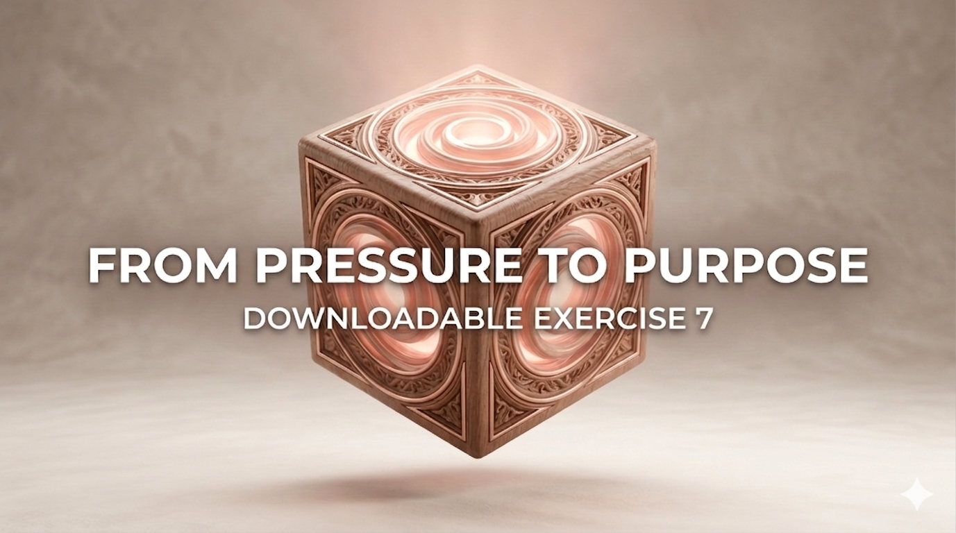Downloadable Exercise 7: From Pressure to Purpose