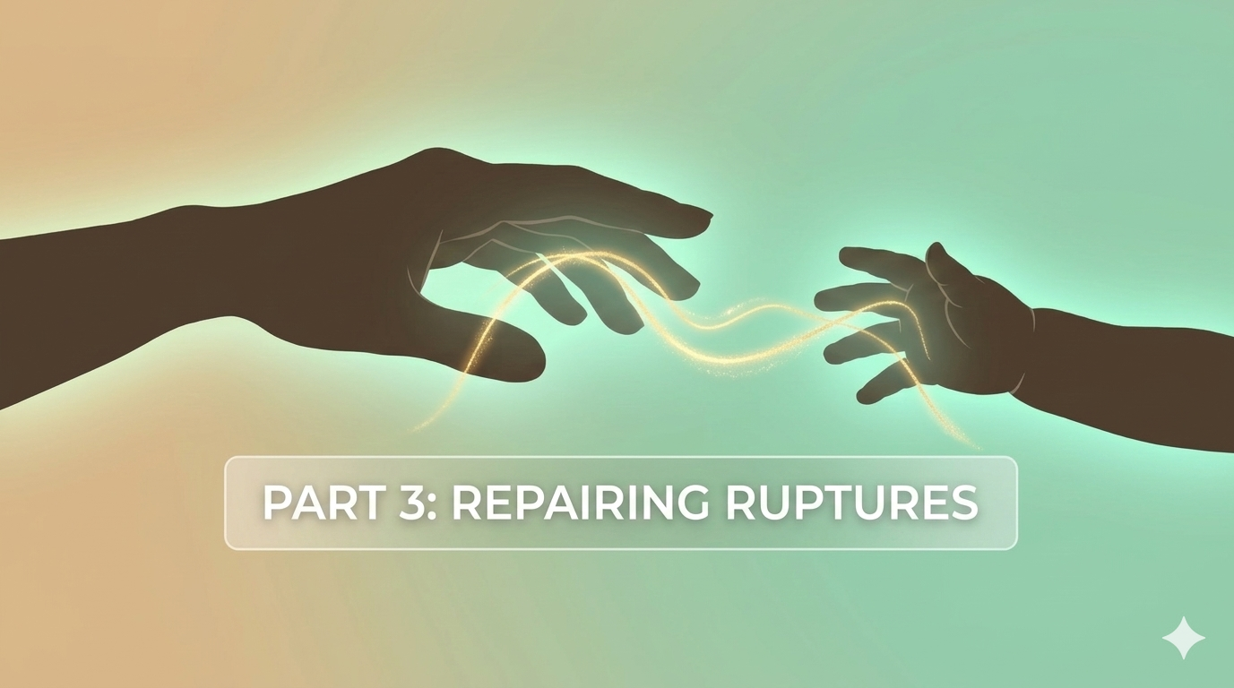 Part 3: Repairing Ruptures
