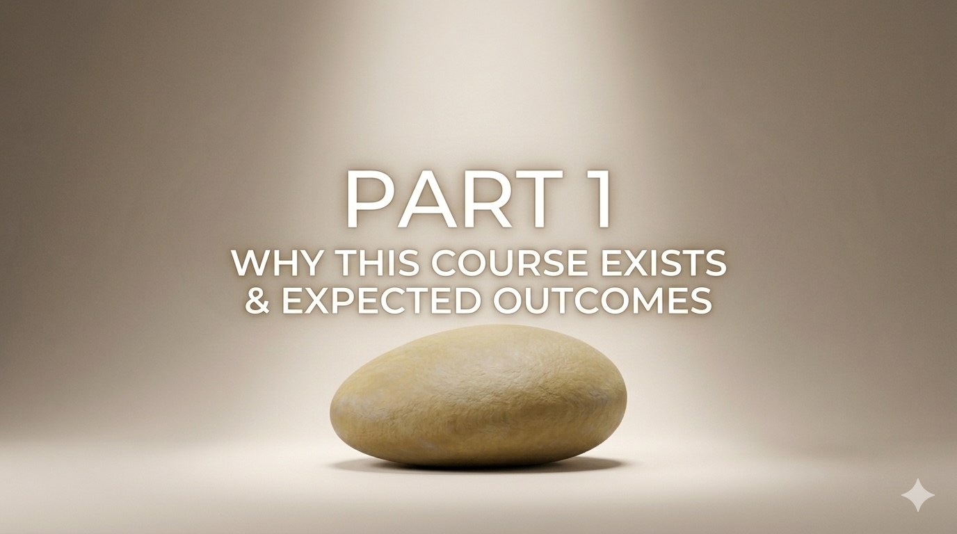 Part 1: Introduction to the Course