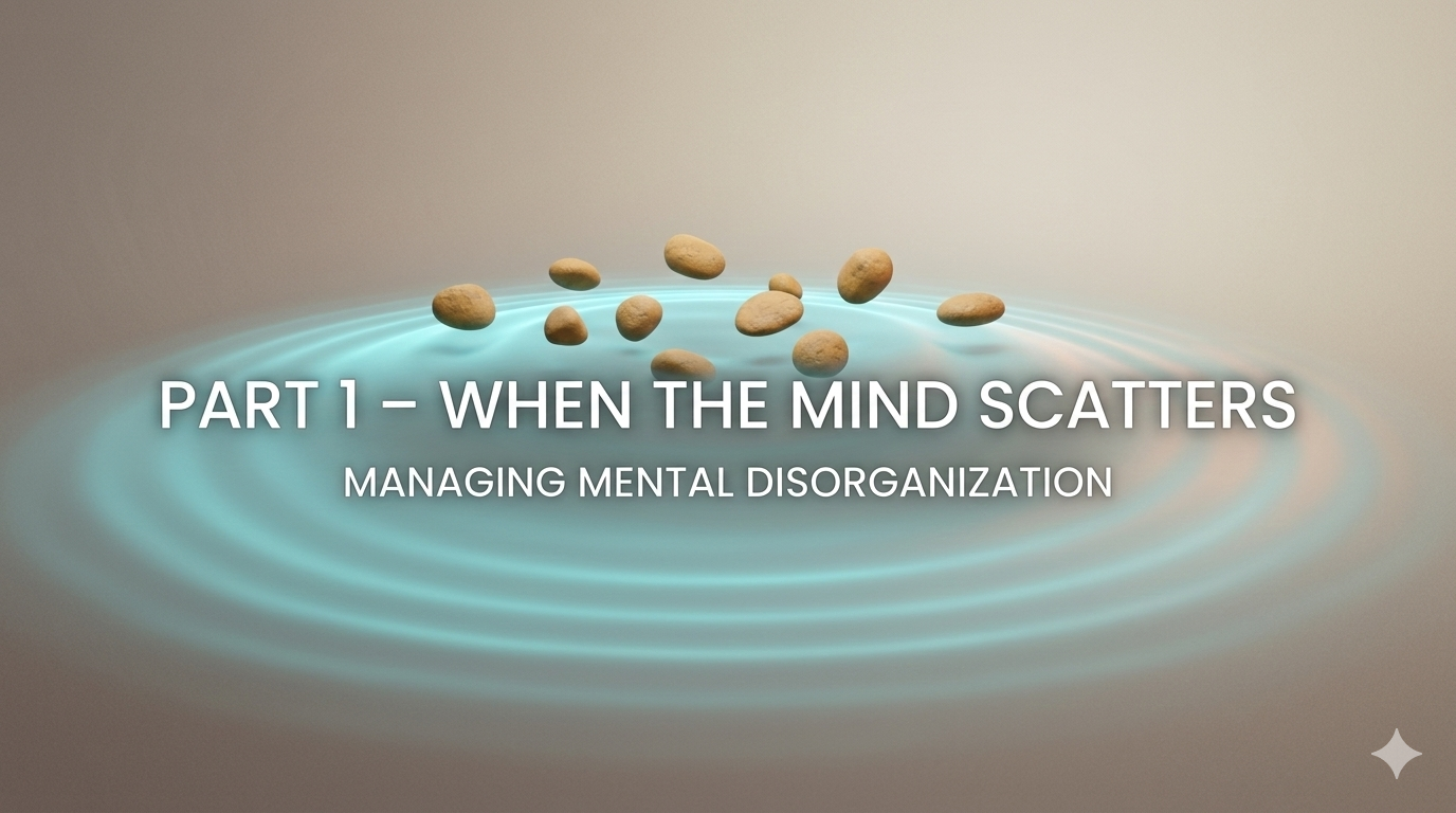 Part 1: What to do When the Mind Scatters?
