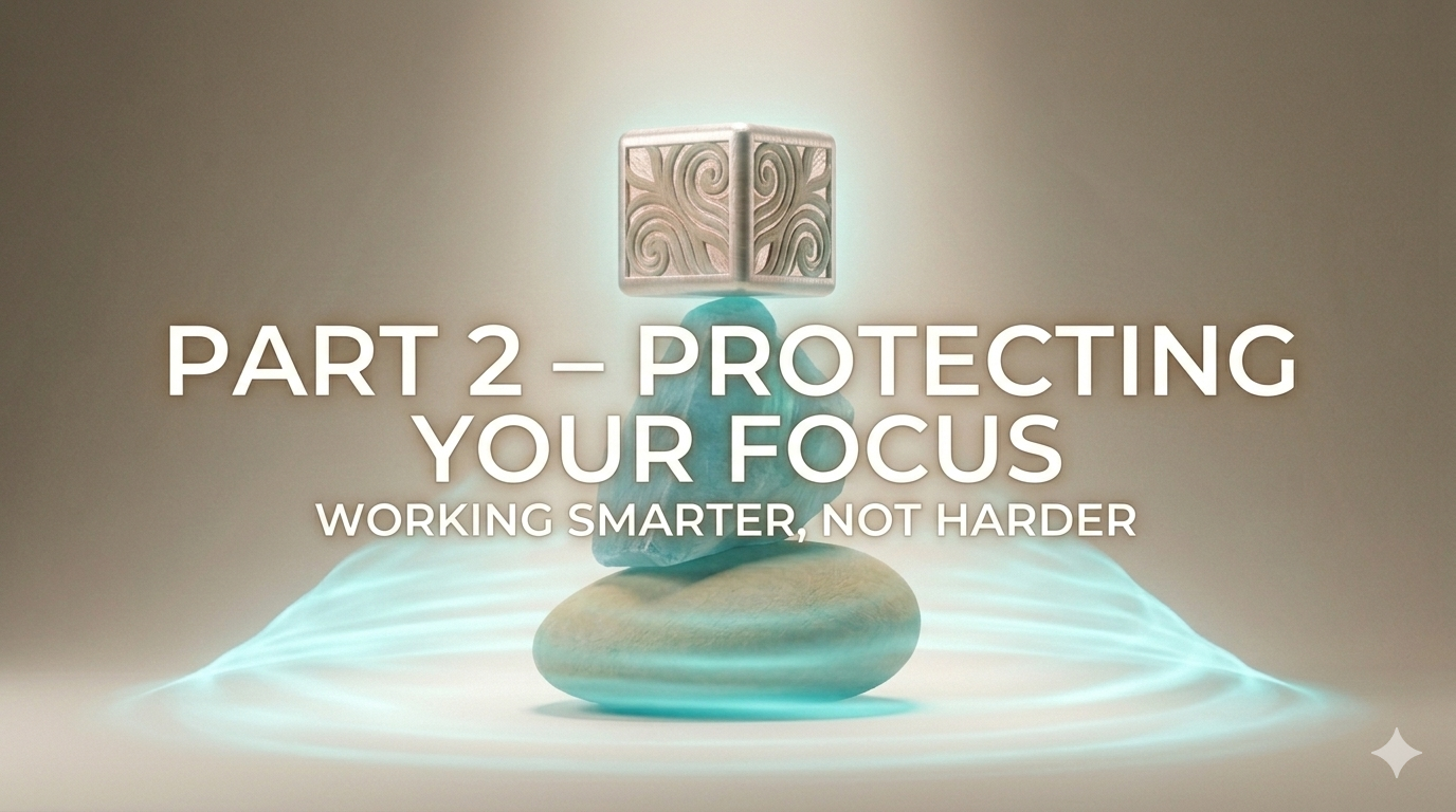 Part 2: Protecting Your Focus: Working Smarter, Not Harder