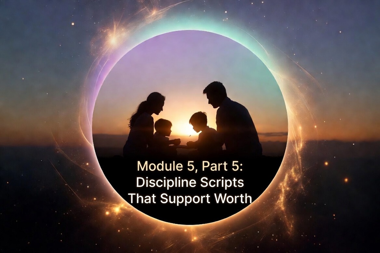 Part 5: Discipline Scripts That Support Worth