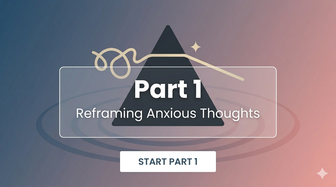 Part 1: Reframing Anxious Thoughts