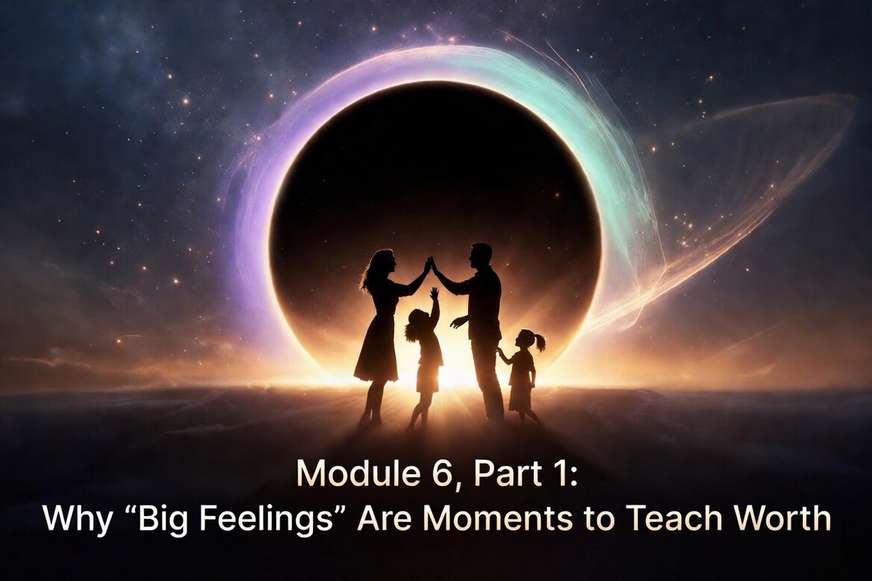 Part 1: Why “Big Feelings” Are Moments to Teach Worth