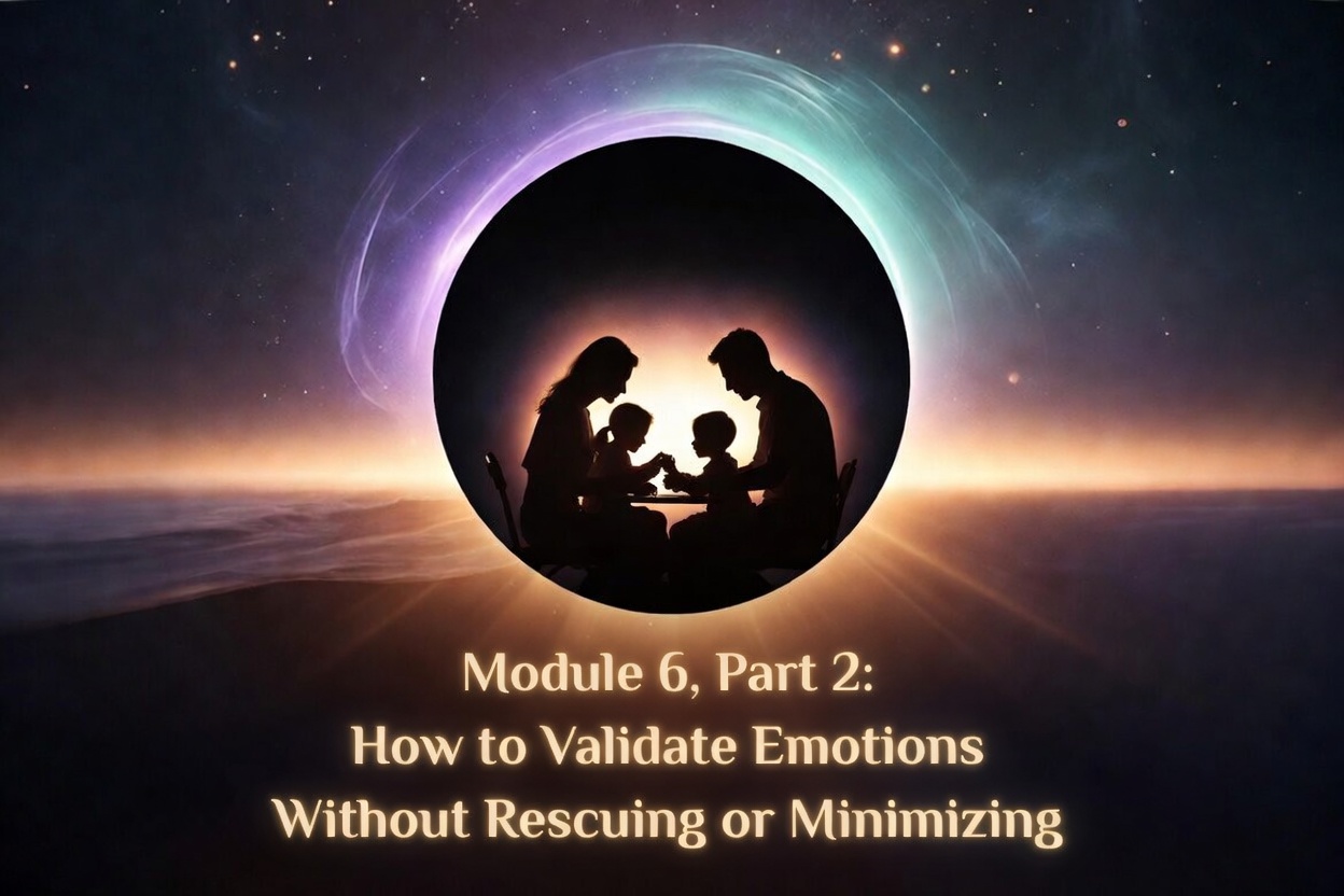 Part 2: How to Validate Emotions Without Rescuing or Minimizing