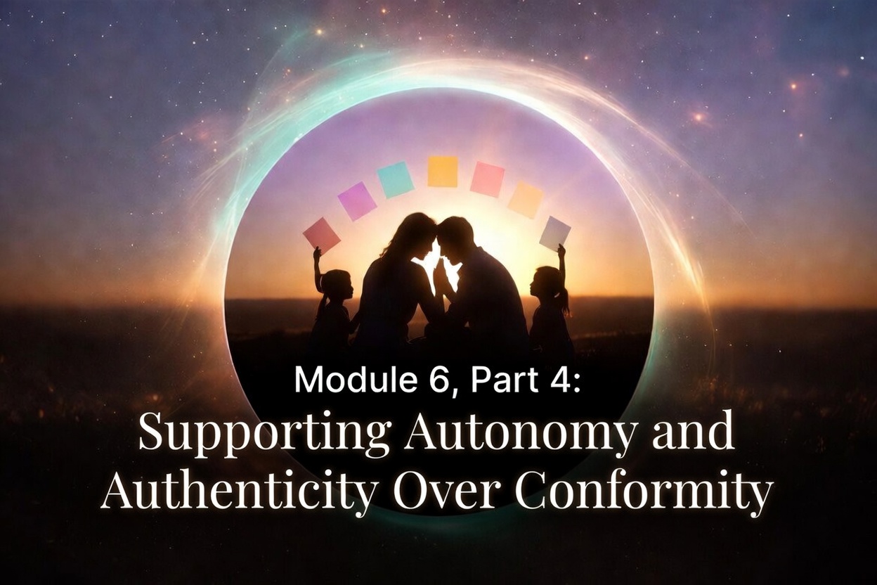 Part 4: Supporting Autonomy and Authenticity Over Conformity