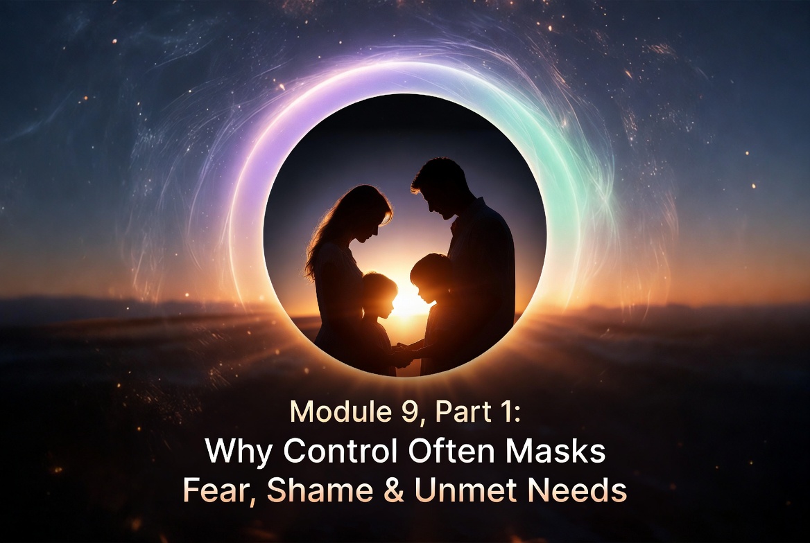 Part 1: Why Control Often Masks Fear, Shame & Unmet Needs