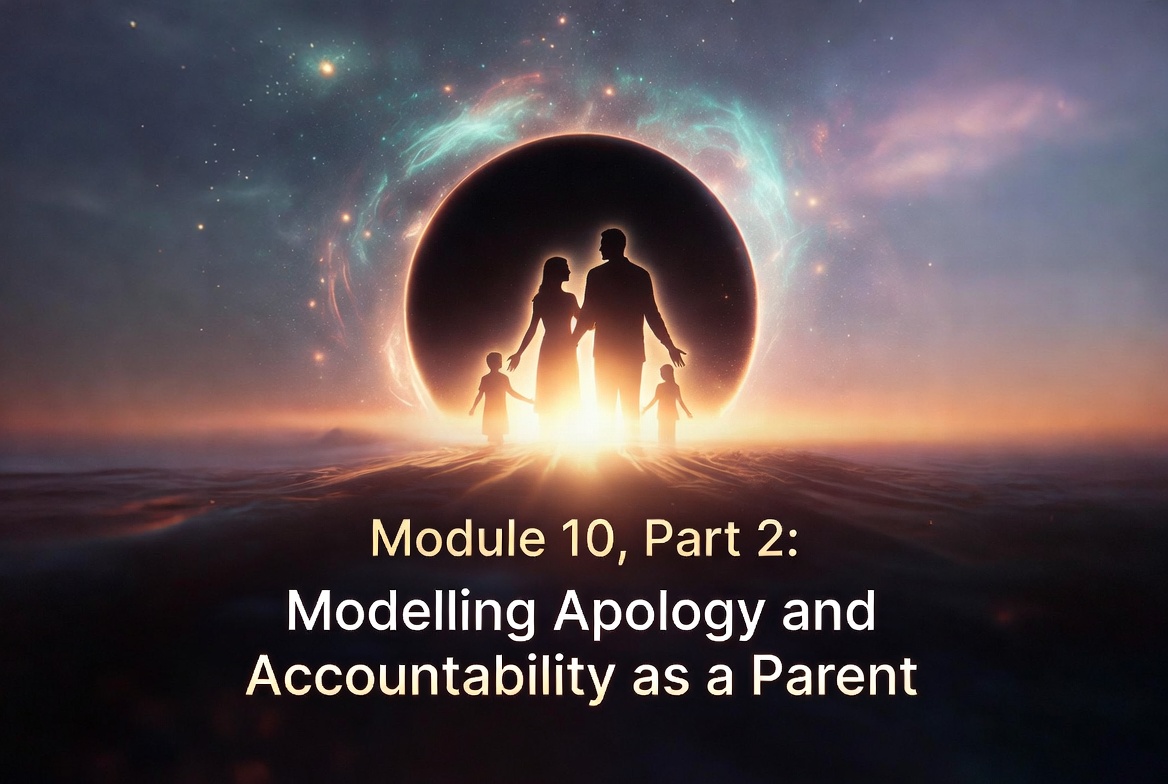 Part 2: Modelling Apology and Accountability as a Parent