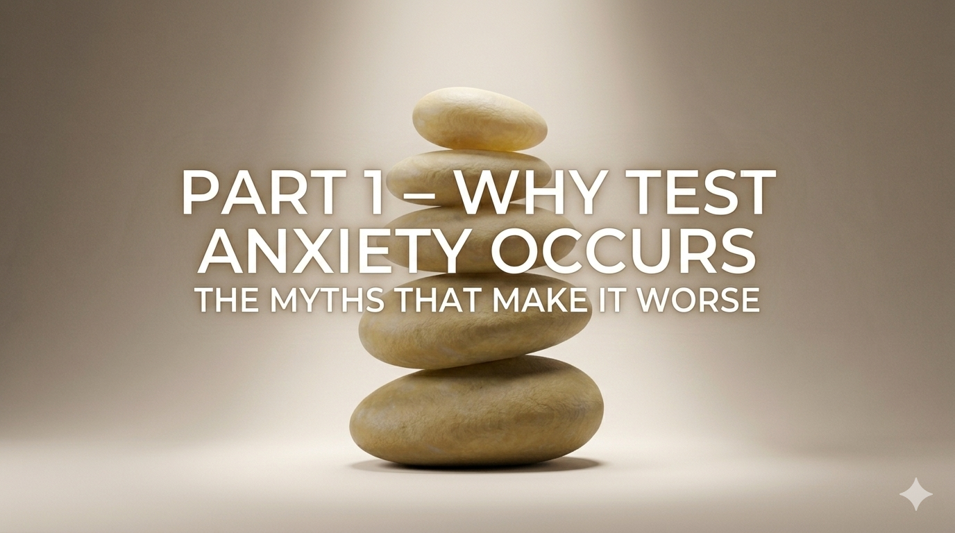 Part 1: Why Test Anxiety Occurs  and the Myths That Make It Worse
