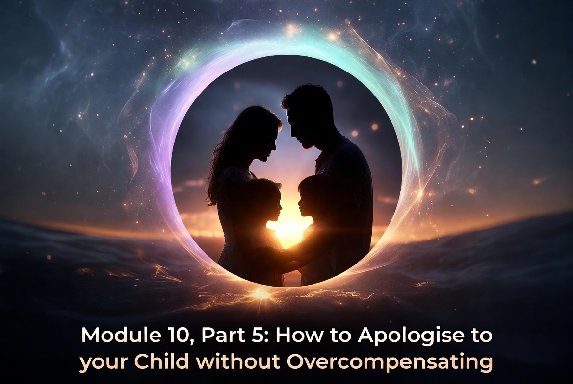 Part 5: How to Apologise to your Child without Overcompensating
